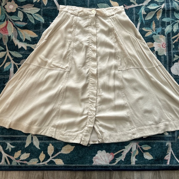 madewell button skirt - Picture 2 of 10